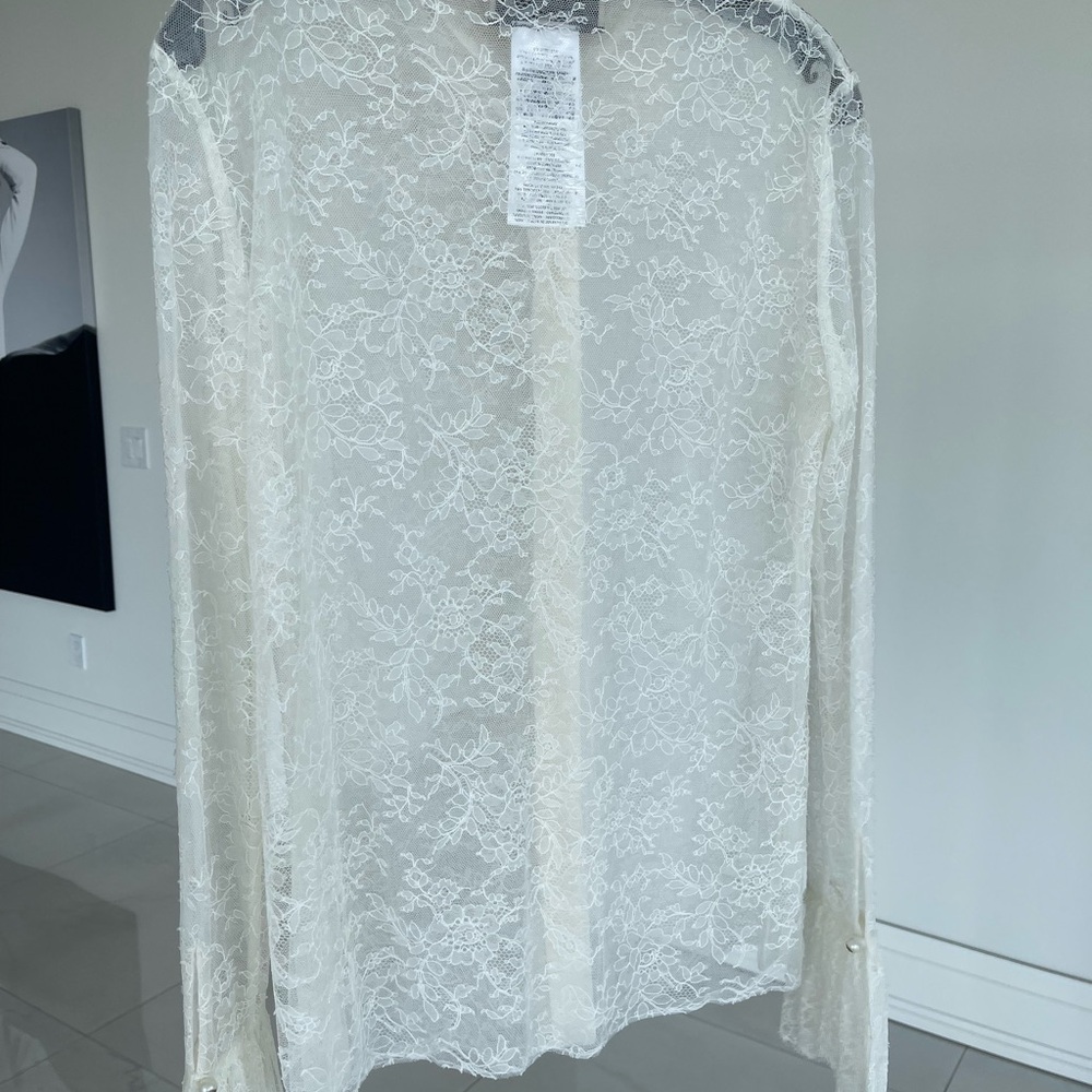 Gucci Ivory Floral Lace Blouse…NWOT - Picture 10 of 14